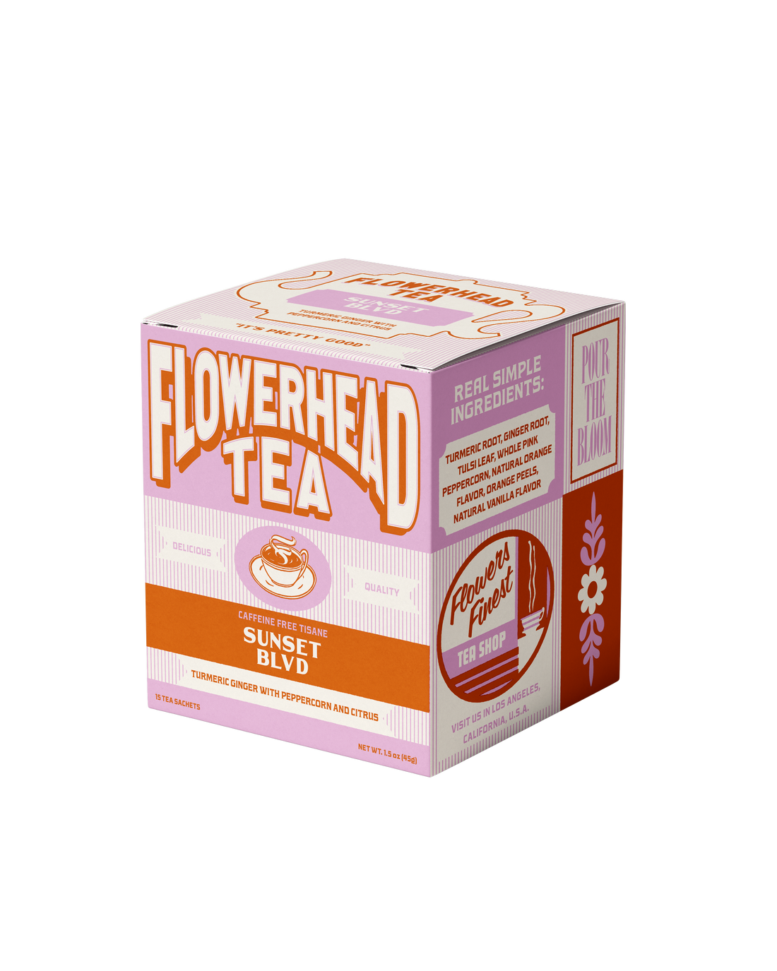 Sunset Blvd Tea Bags