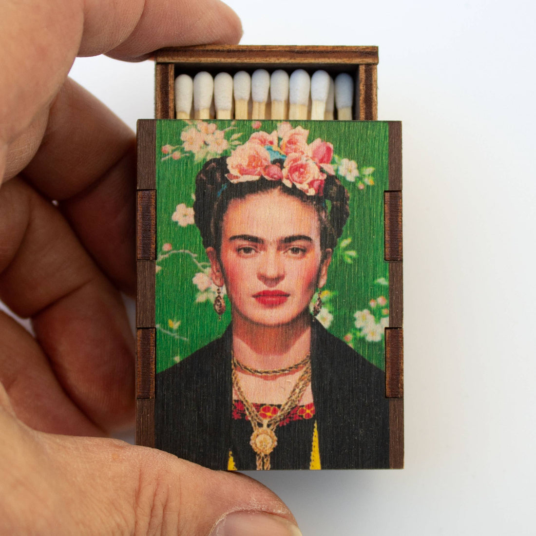 Matches • Frida Kahlo Wooden Matchbox • Home Decor
