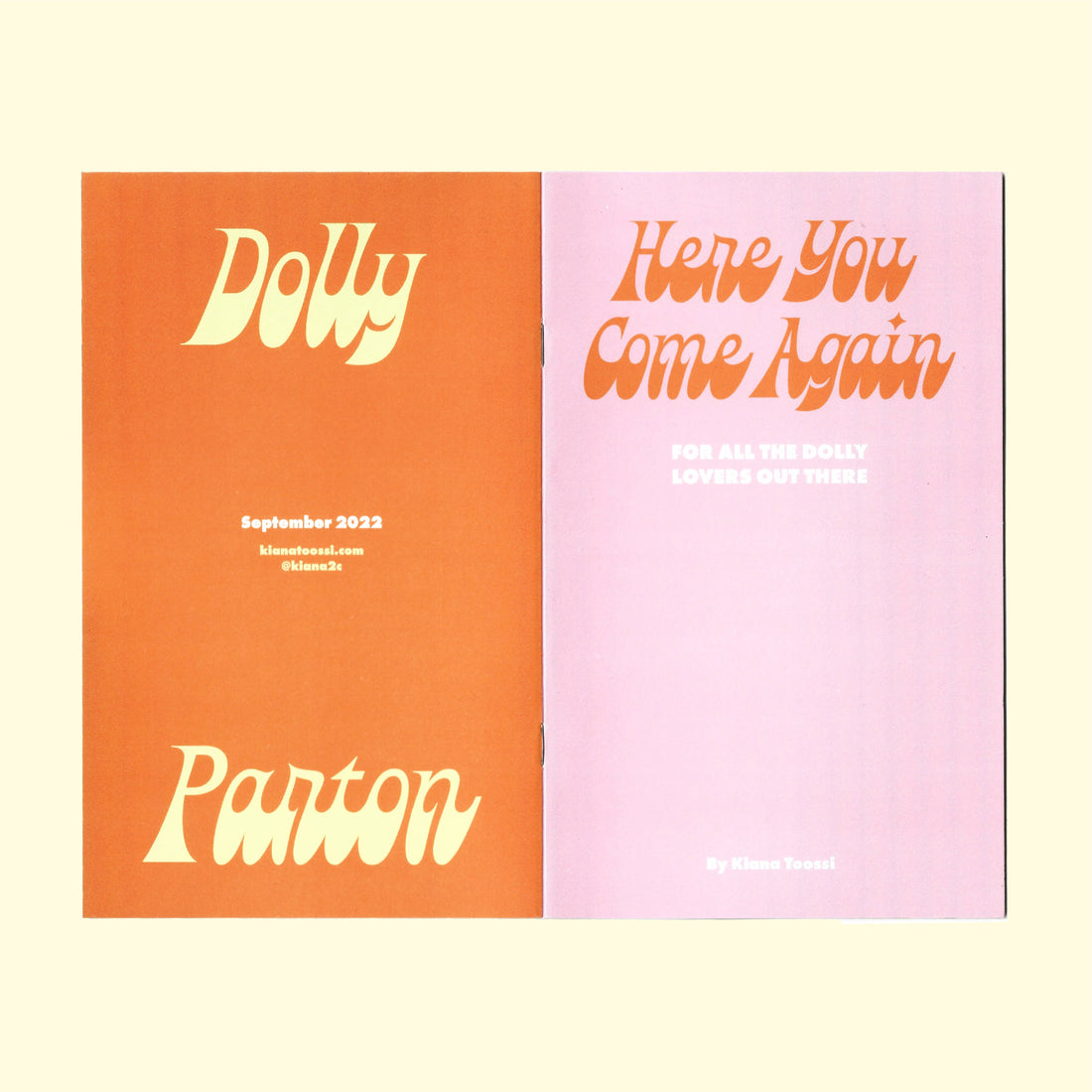 Dolly Zine: Here You Come Again