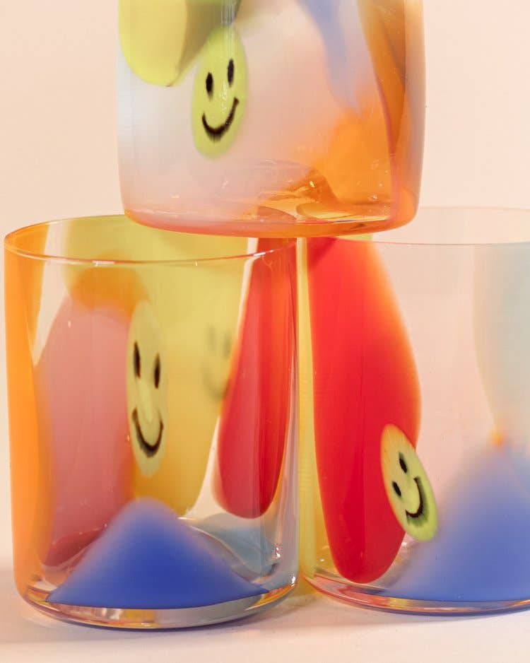 Tutti Frutti Cups: 4" / Color + SMILEYS!