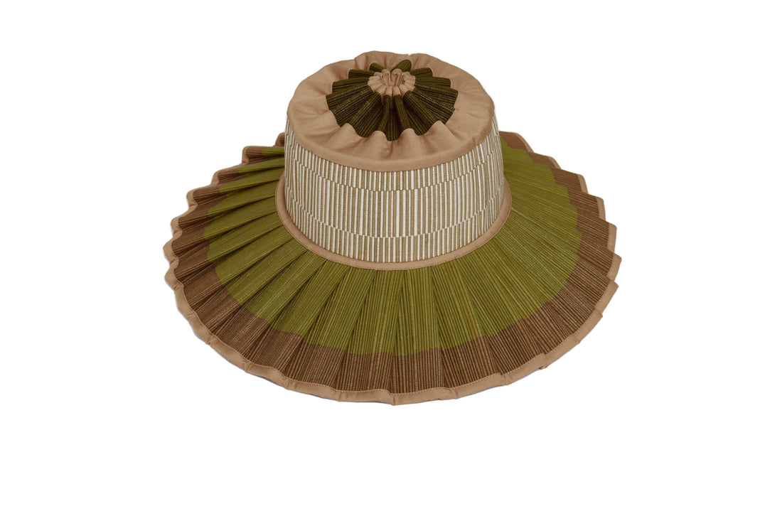 Royal Palm | Luxe Capri Hat: Maxi / CS/BBK / Medium