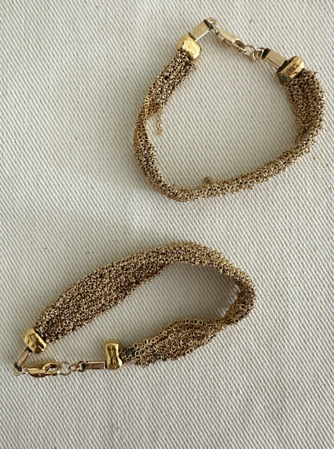 Gold Woven Bracelet