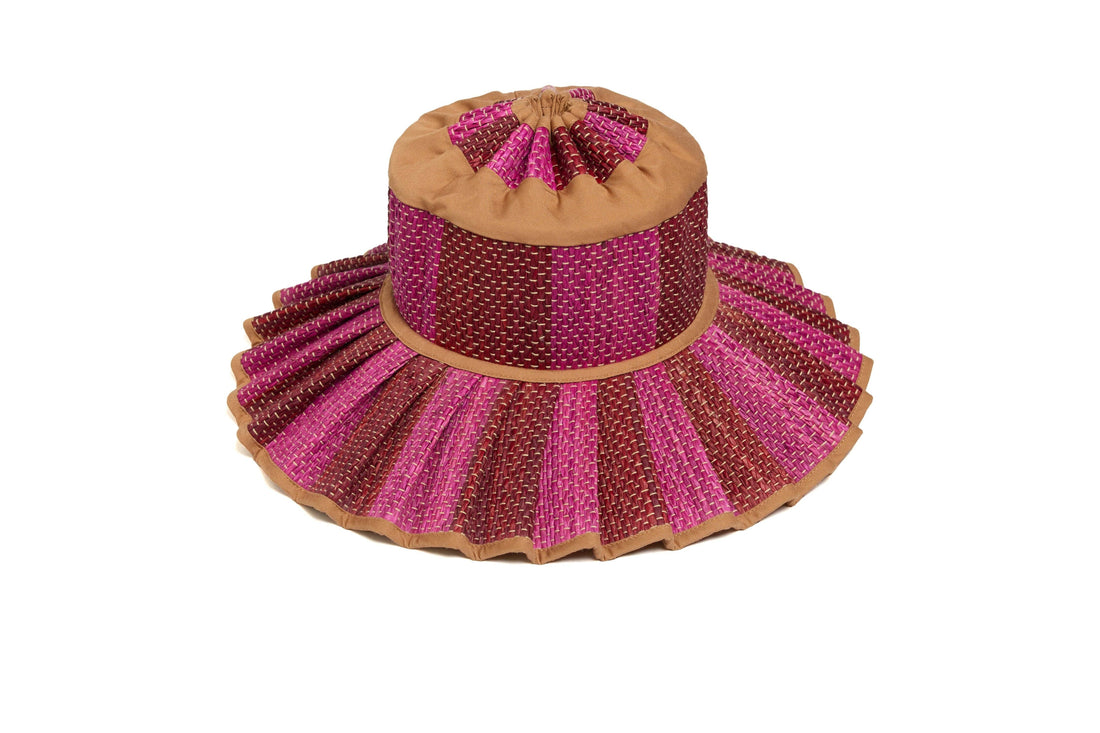Love Heart | Caramel | Island Capri Hat: Large
