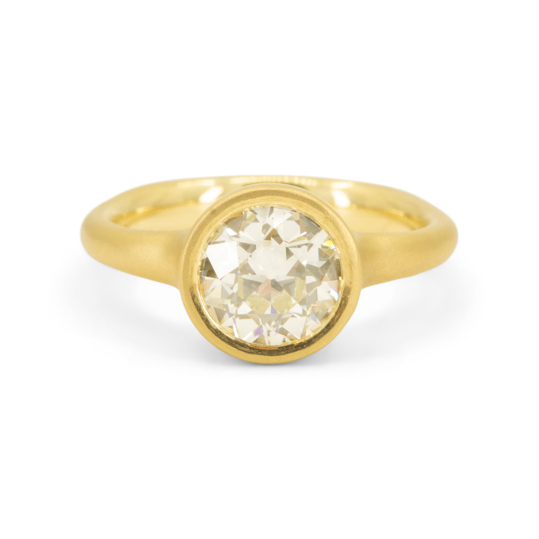 Grand Callisto Solitaire - 1.54CT Old European Cut Diamond