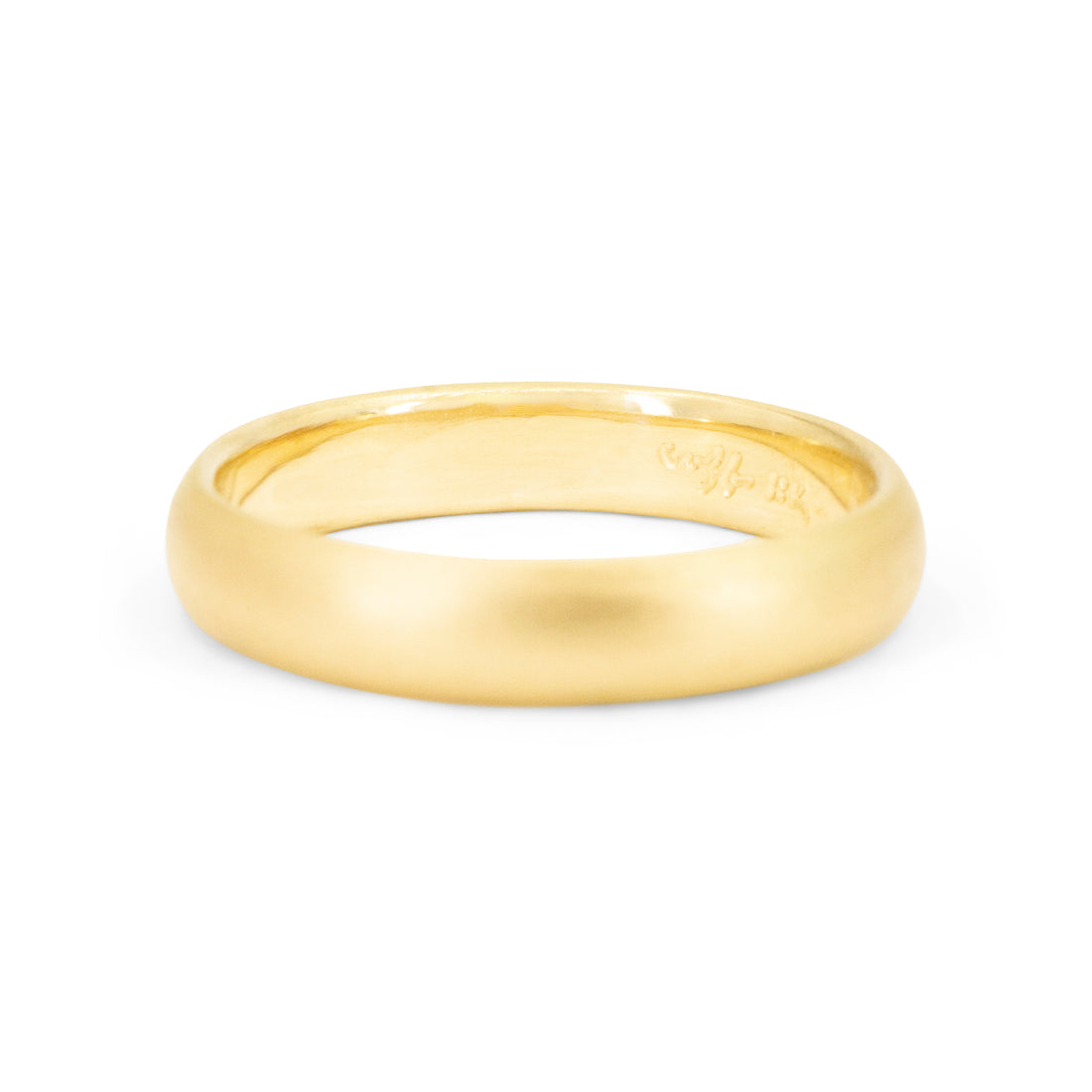 Half Round Band 18k