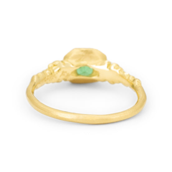 Emerald Anam Cara Ring  - 0.65ct - One of a Kind