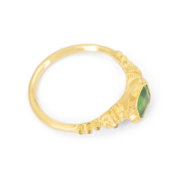 Emerald Anam Cara Ring  - 0.65ct - One of a Kind