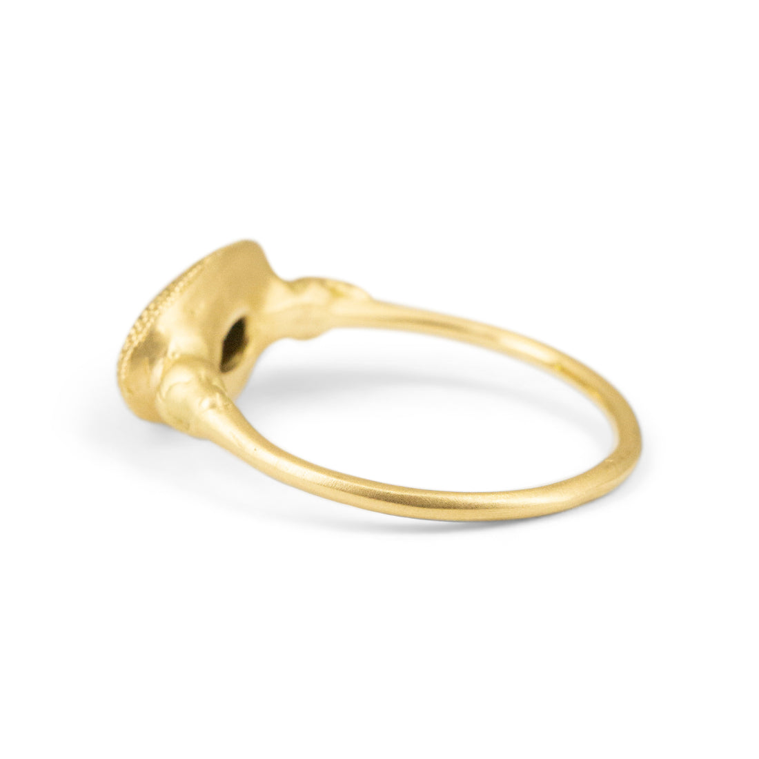 Petite Soleil Oval Diamond Ring - 0.15CT One of a Kind