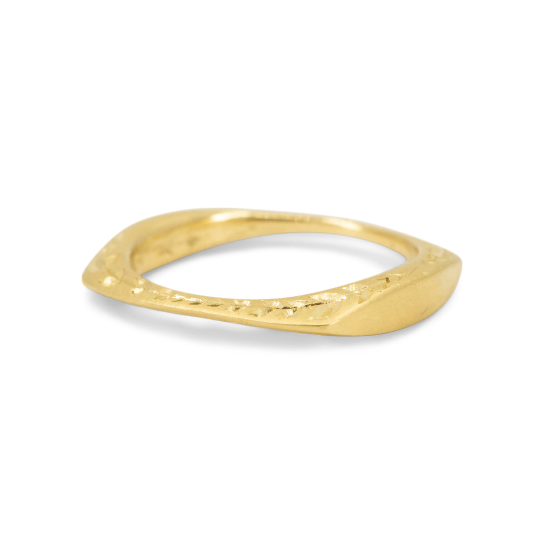 Engraved Willow Gemini Melee Ring