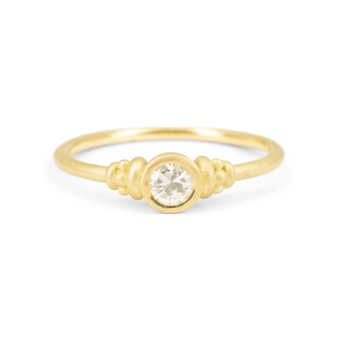 Royal Round Diamond Bezel Solitaire