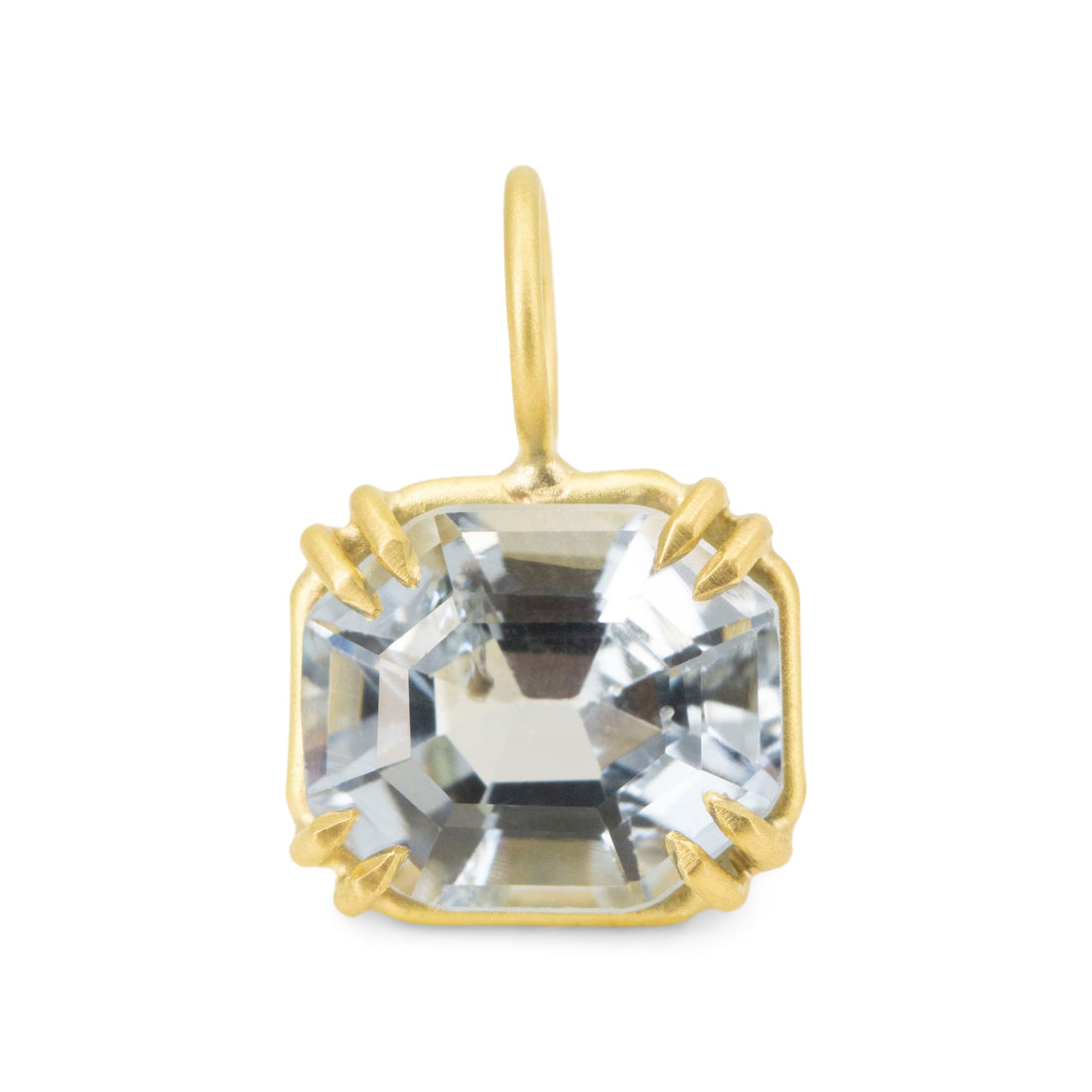 Aquamarine Basket Pendant 2.5CT - One of a Kind
