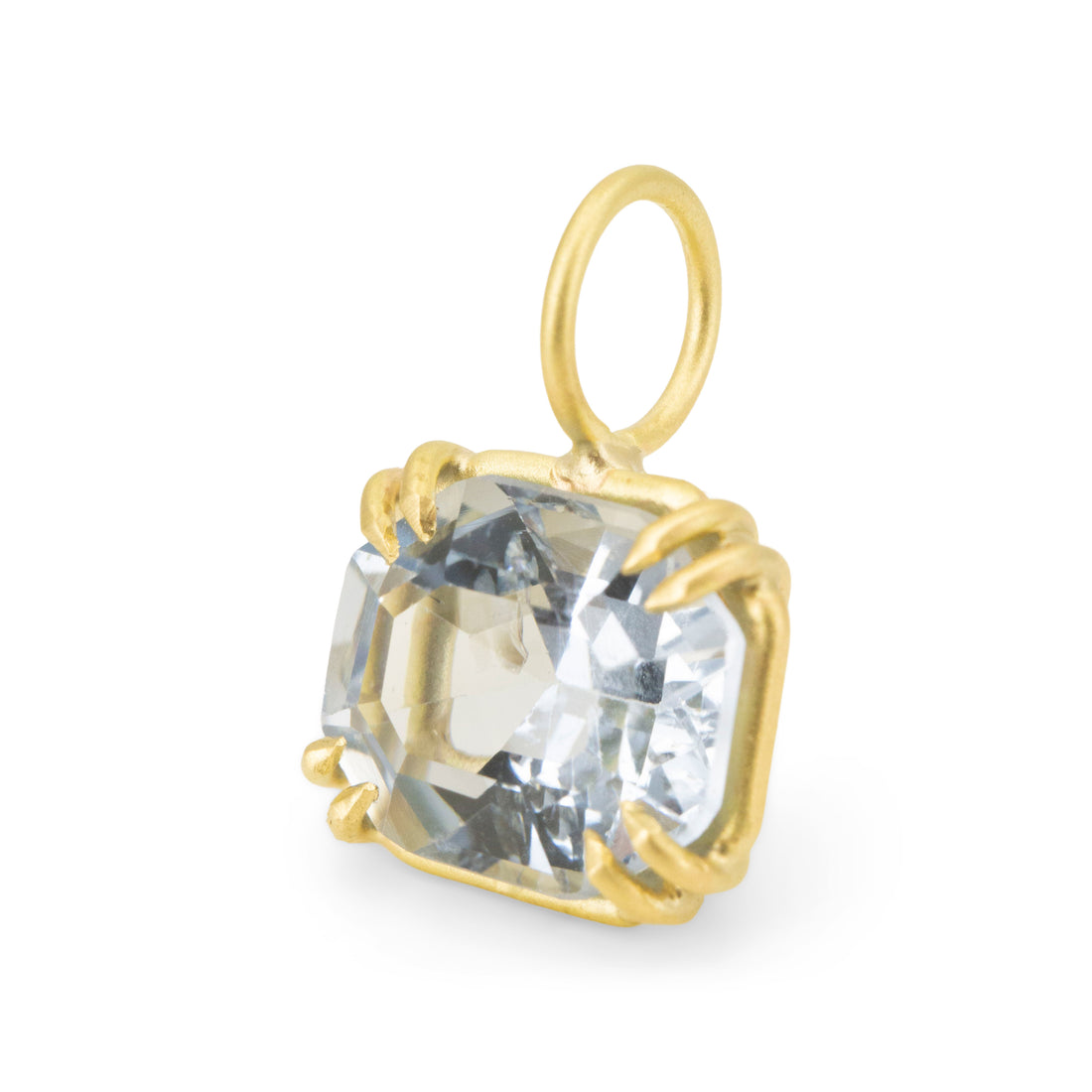 Aquamarine Basket Pendant 2.5CT - One of a Kind