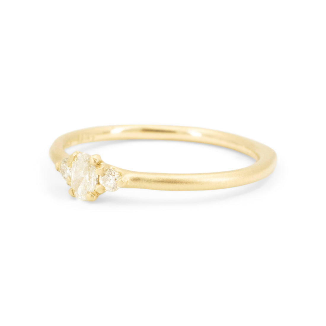 Petite Oval Trio Ring