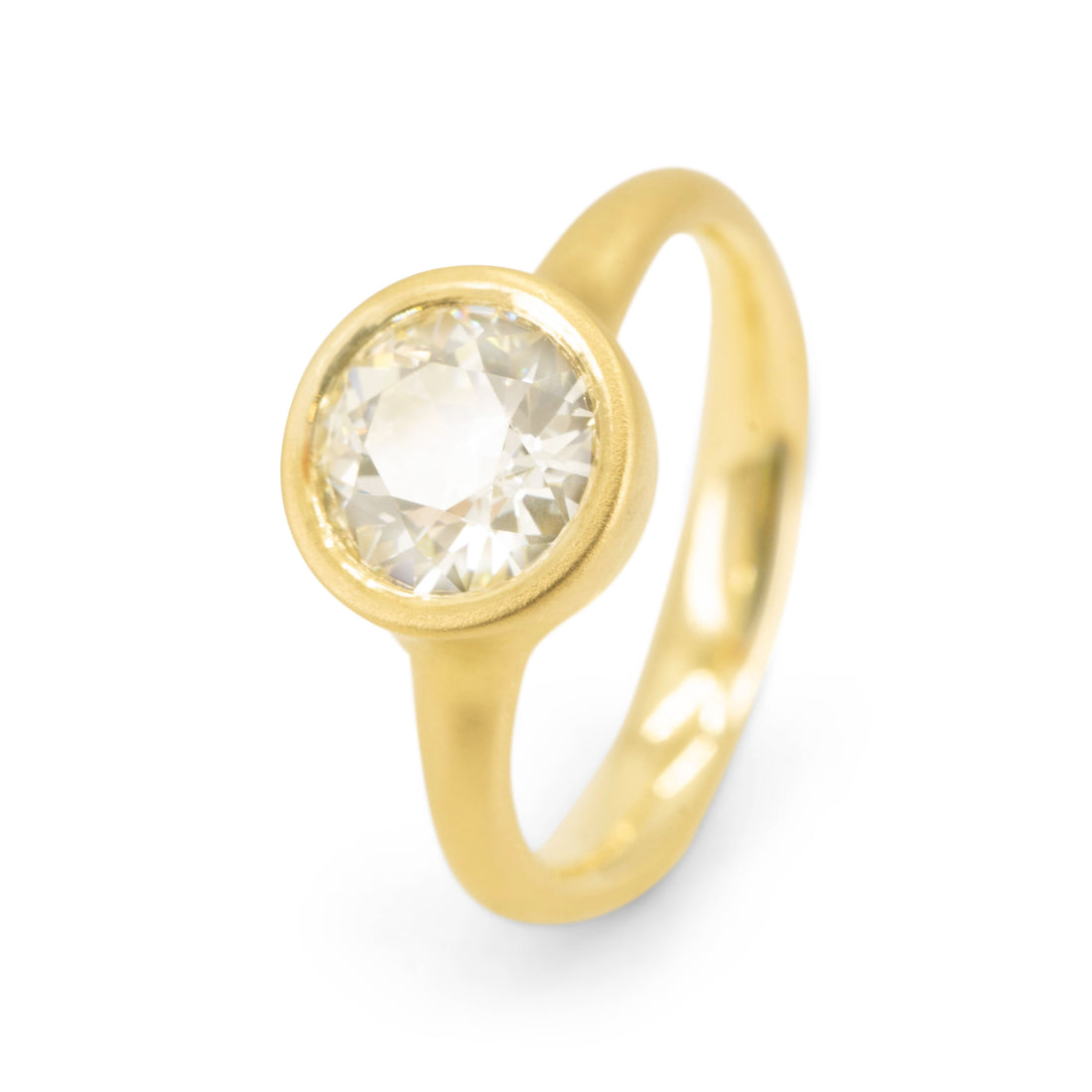 Grand Callisto Solitaire - 1.54CT Old European Cut Diamond