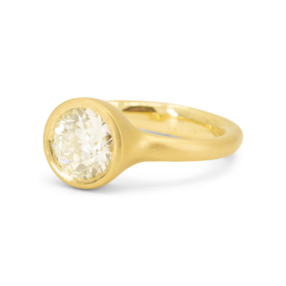Grand Callisto Solitaire - 1.54CT Old European Cut Diamond