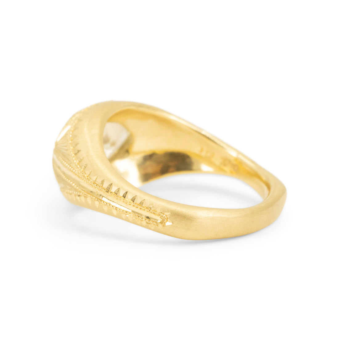 Magna Volta Solitaire- 1.78CT Vintage Pear Diamond