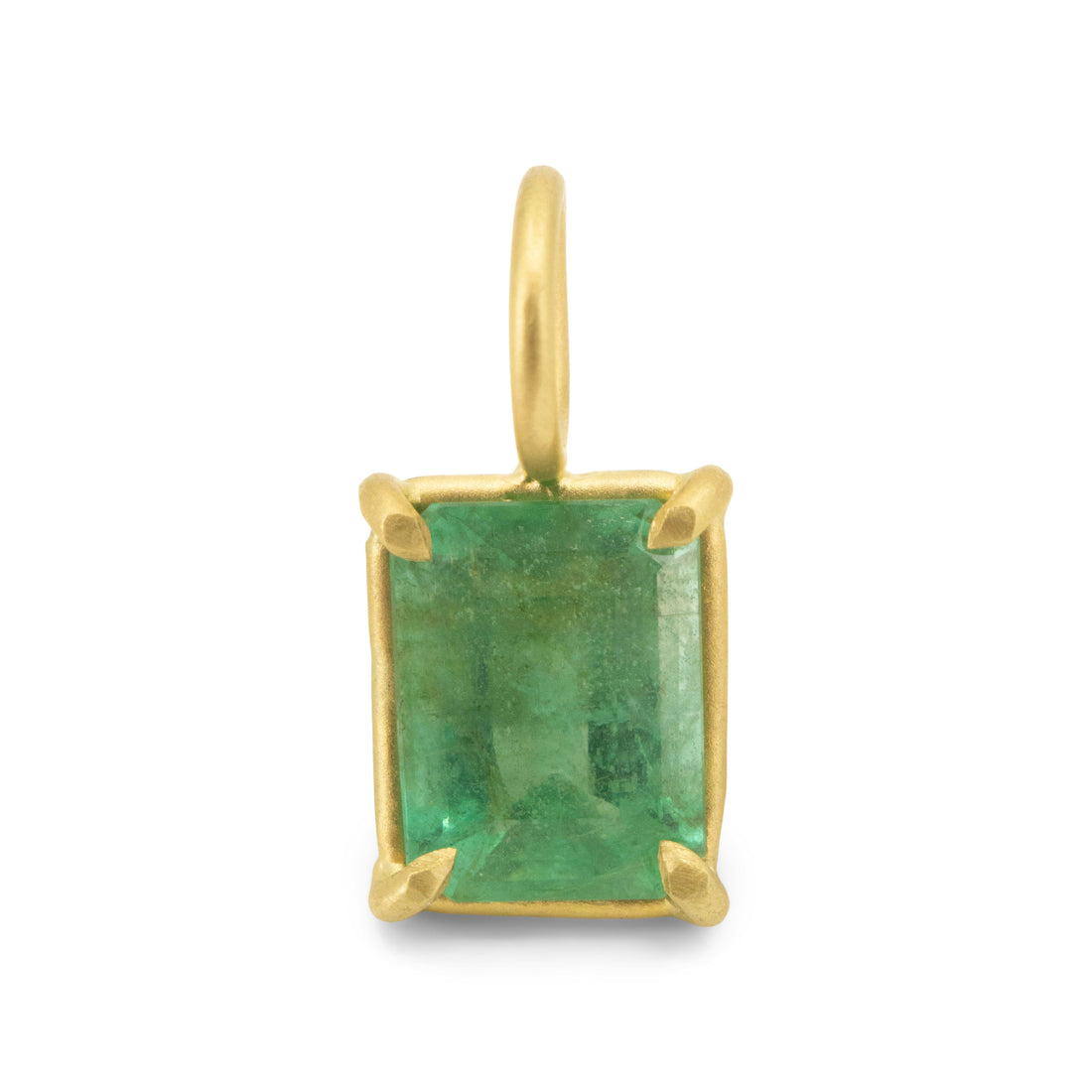 N/S Emerald Basket Pendant 1.29CT -  One of a Kind