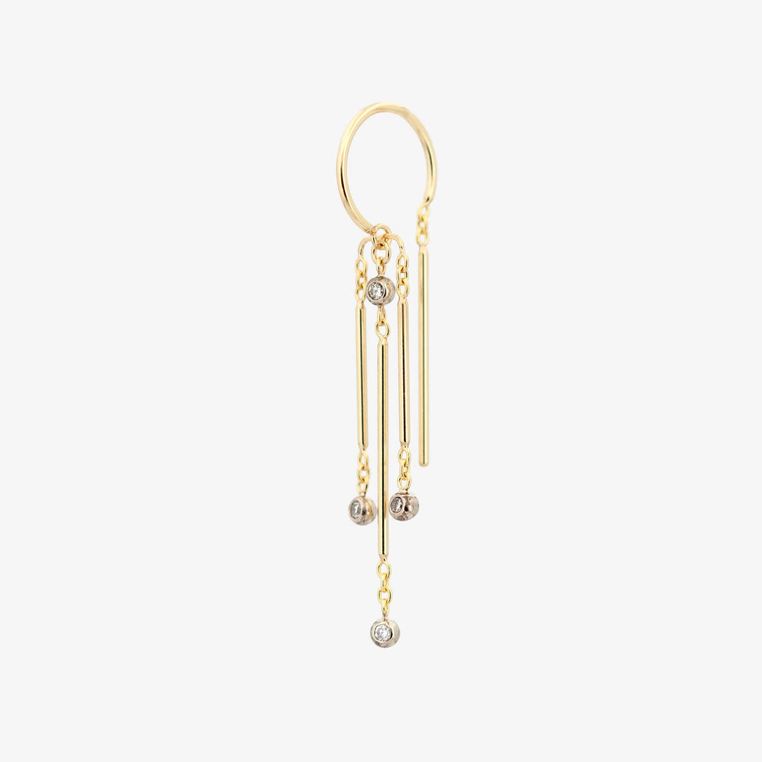 Diamond Gatsby Chime Earring