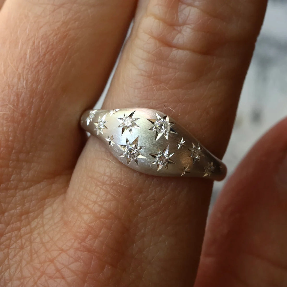 Night Sky Ring- Silver