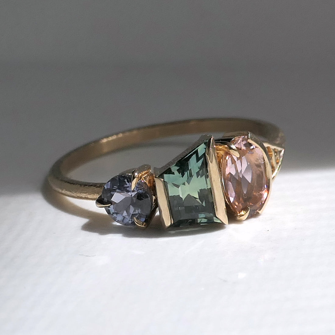 14k Composition Ring No.2- One of a Kind