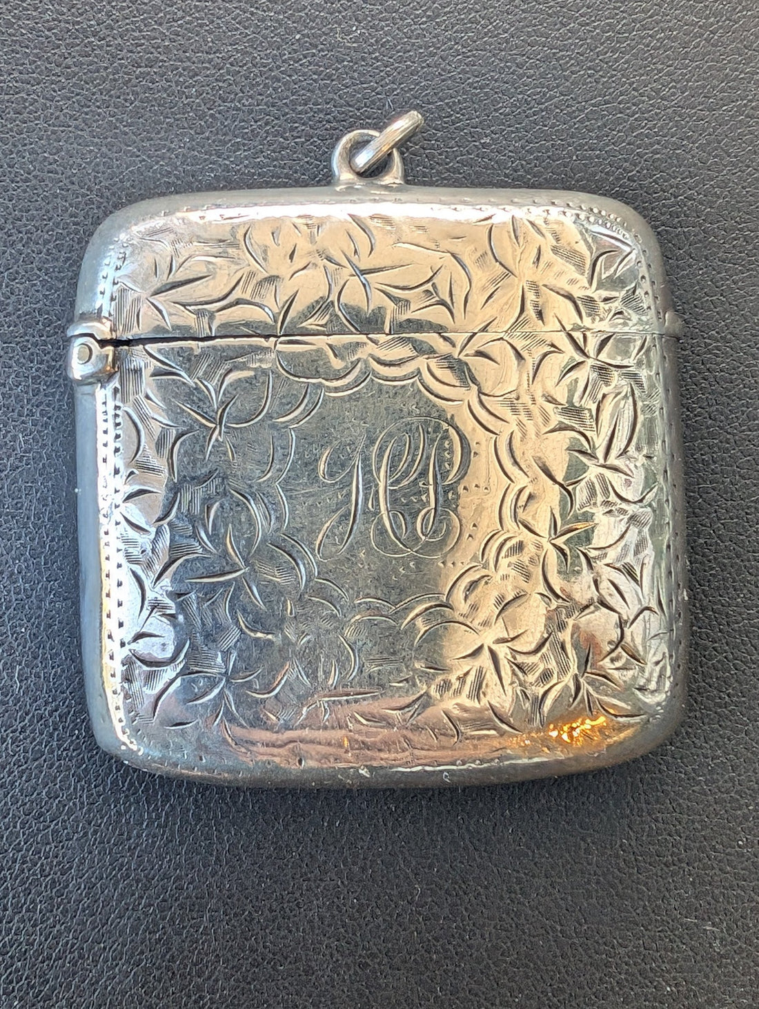 Antique Sterling Vesta Case