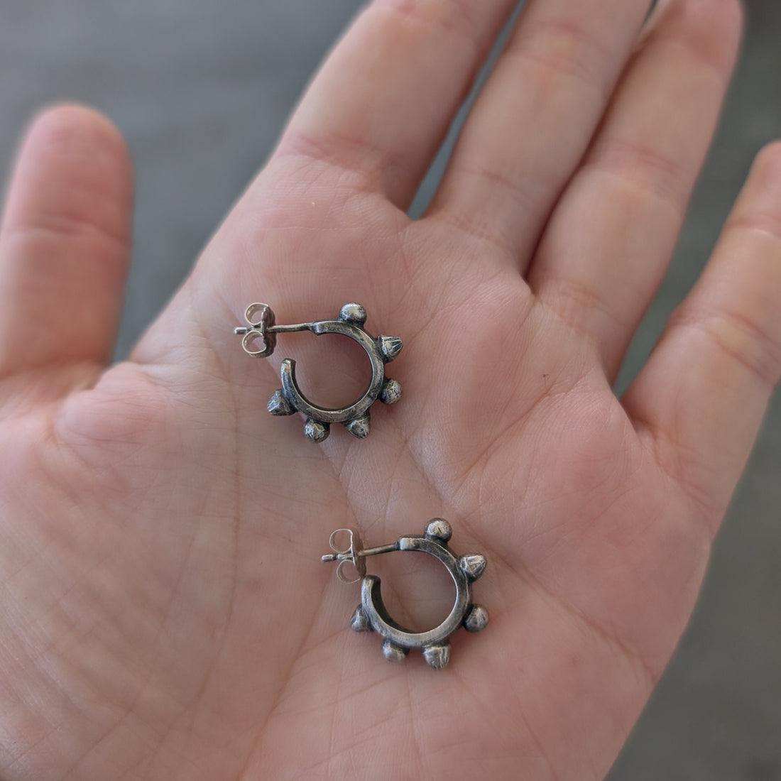 Mini Shot & Stud Hoop Earrings