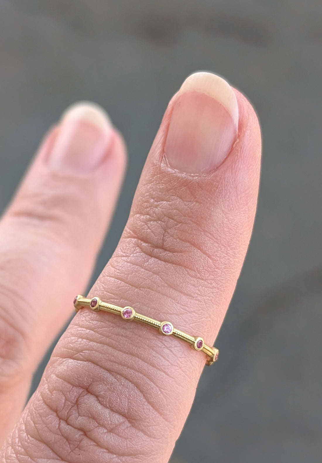 Petite Sapphire Juliet Band