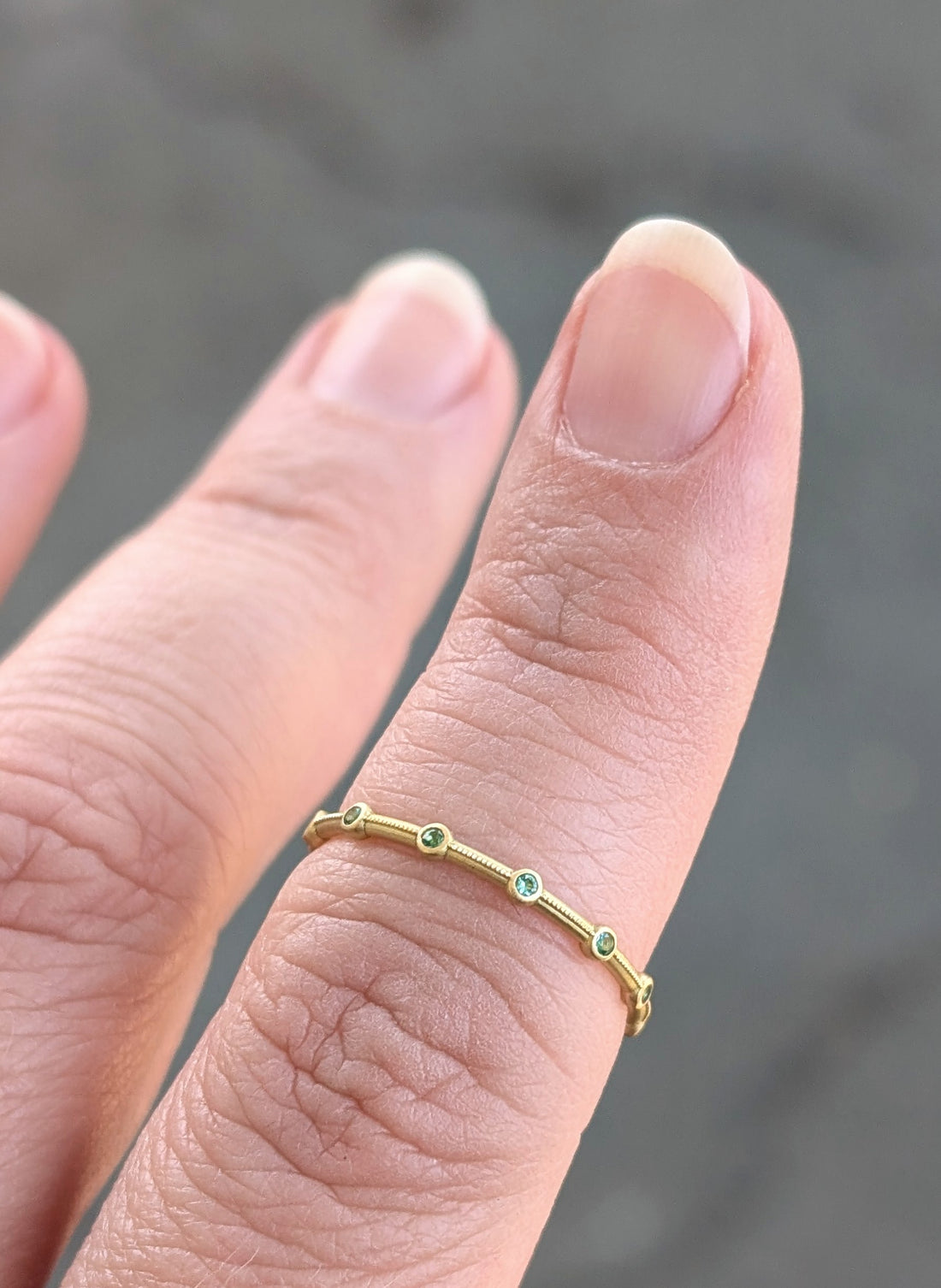 Petite Emerald Juliet Band