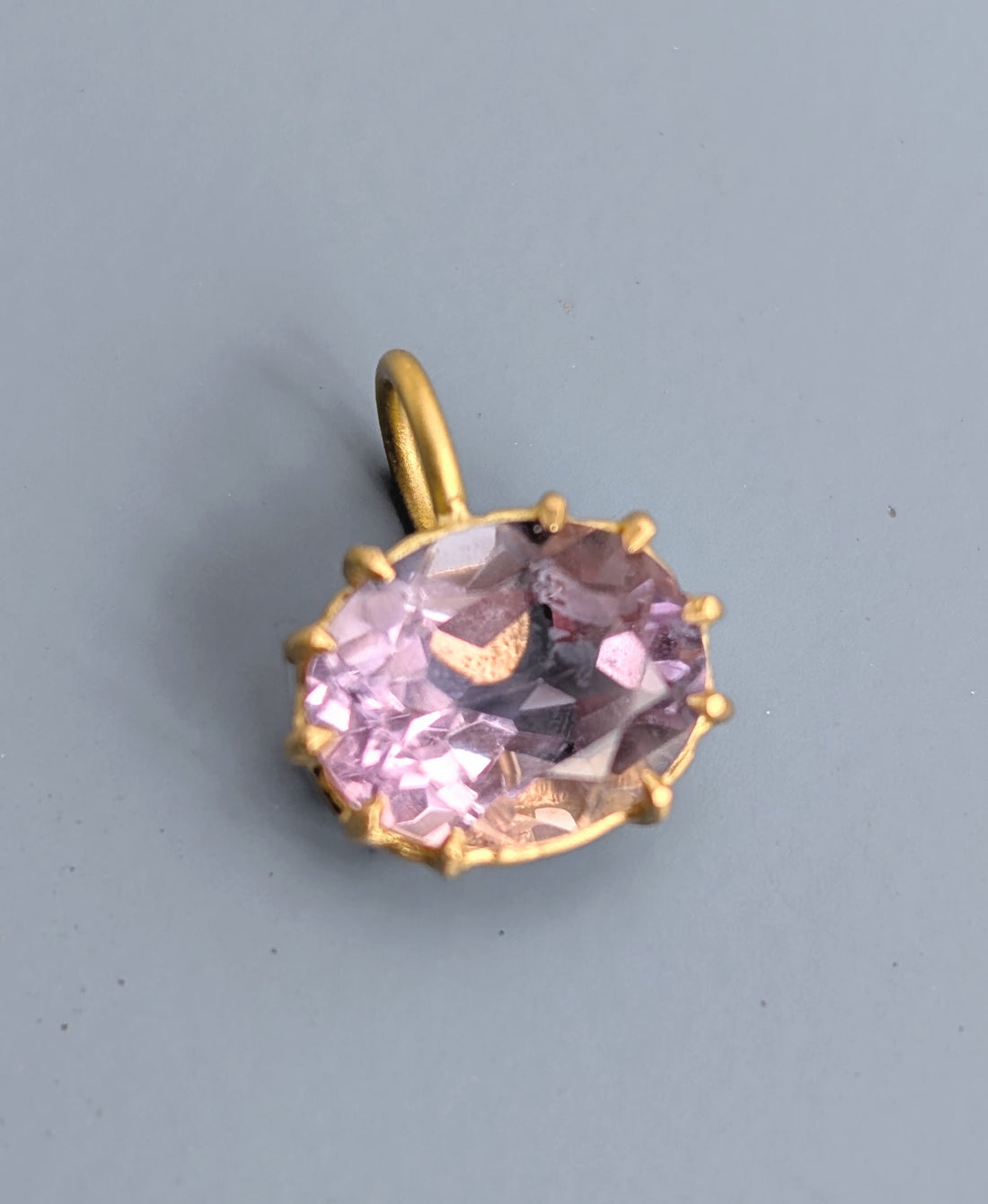 Amethyst Basket Pendant - MTO