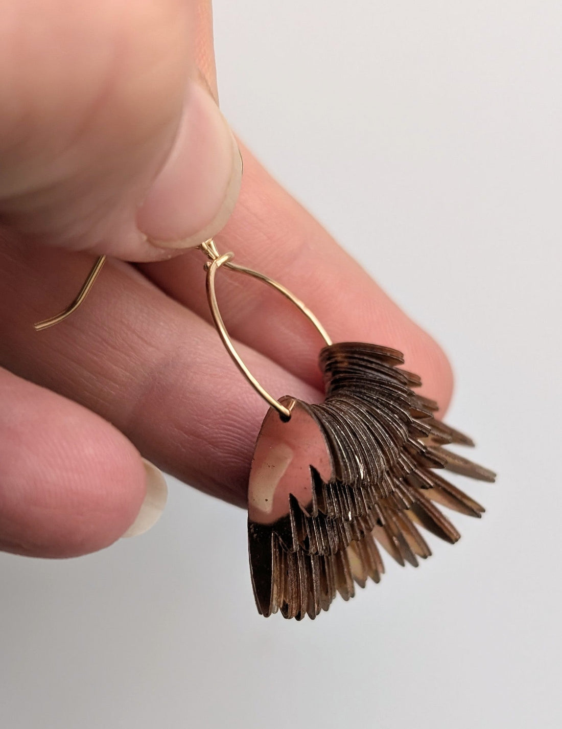 Feathers Hoops- small