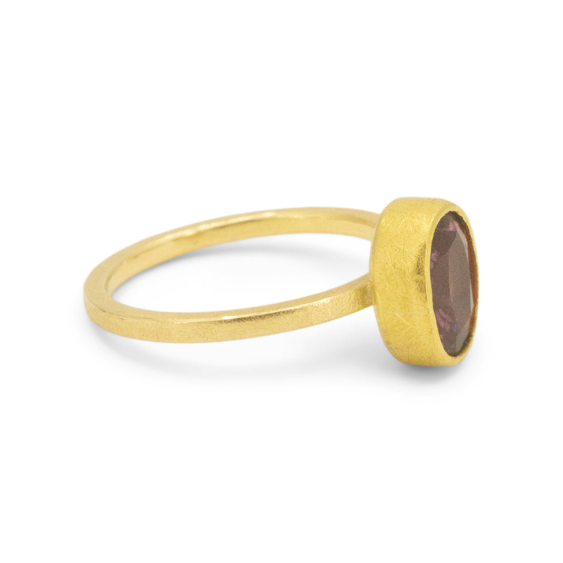 Oval Garnet Ring