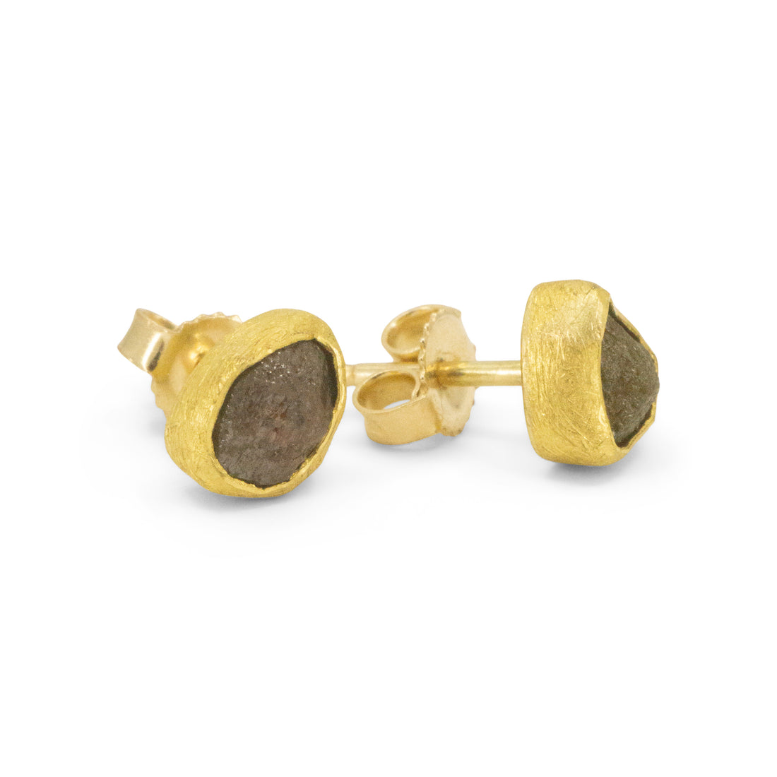 Rough Diamond Studs