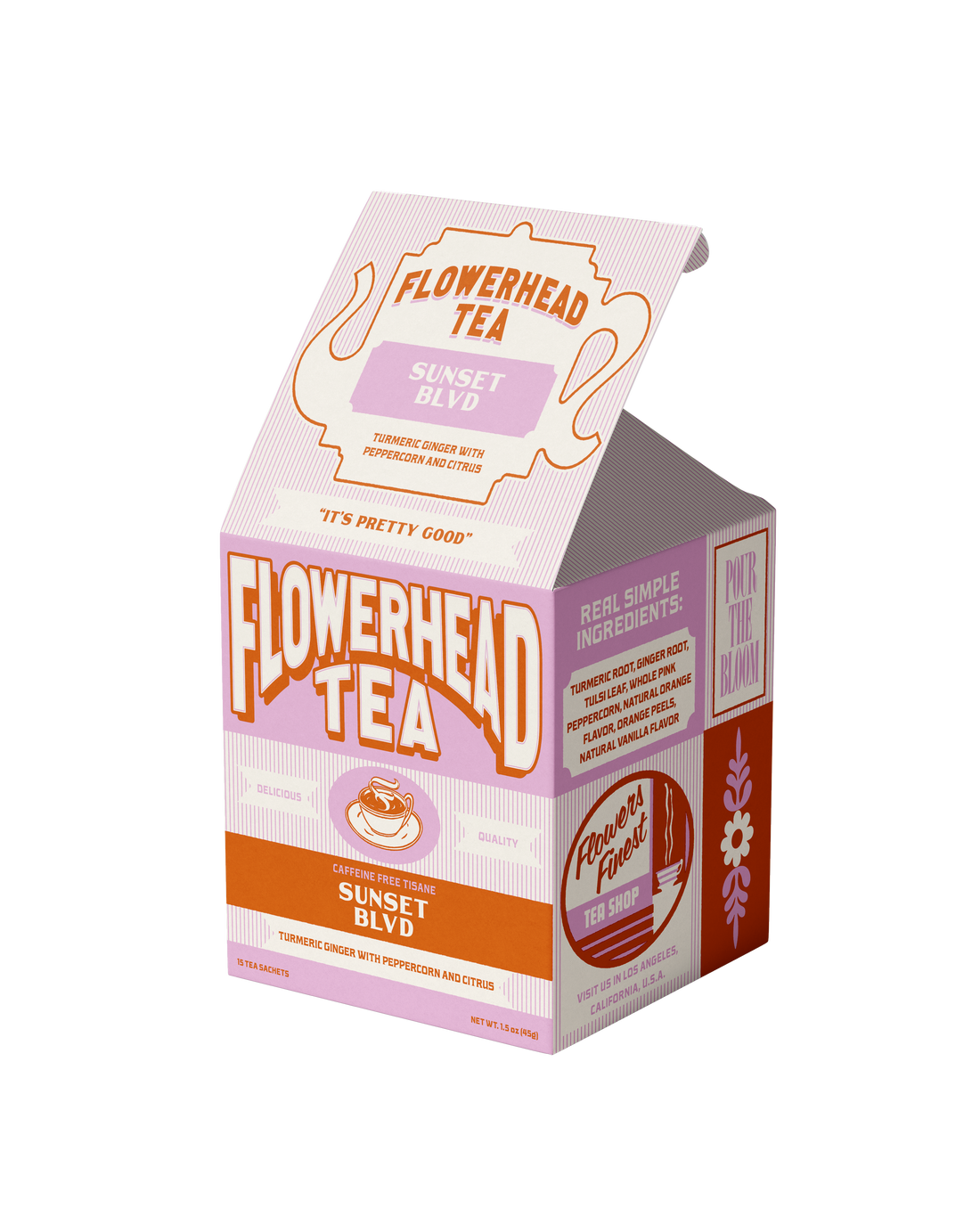 Sunset Blvd Tea Bags