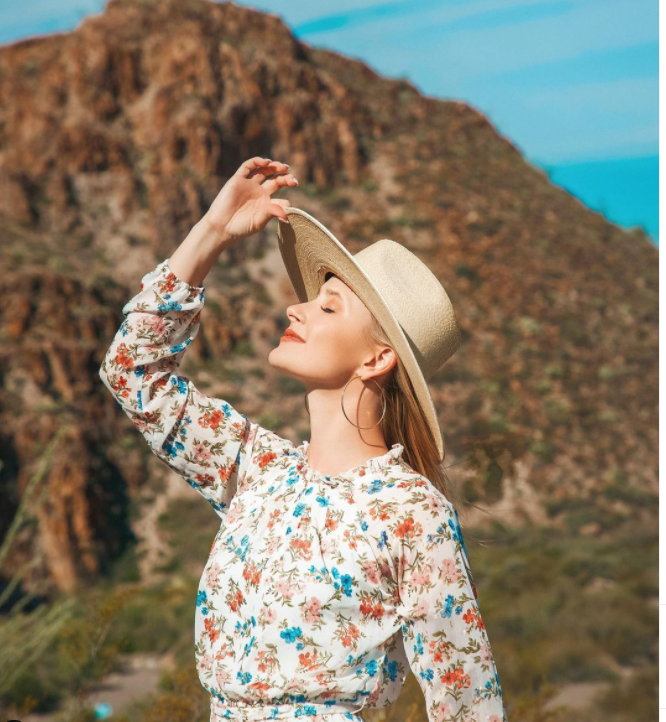 The Sunbleached Fine Palm Rancher Hat: Large