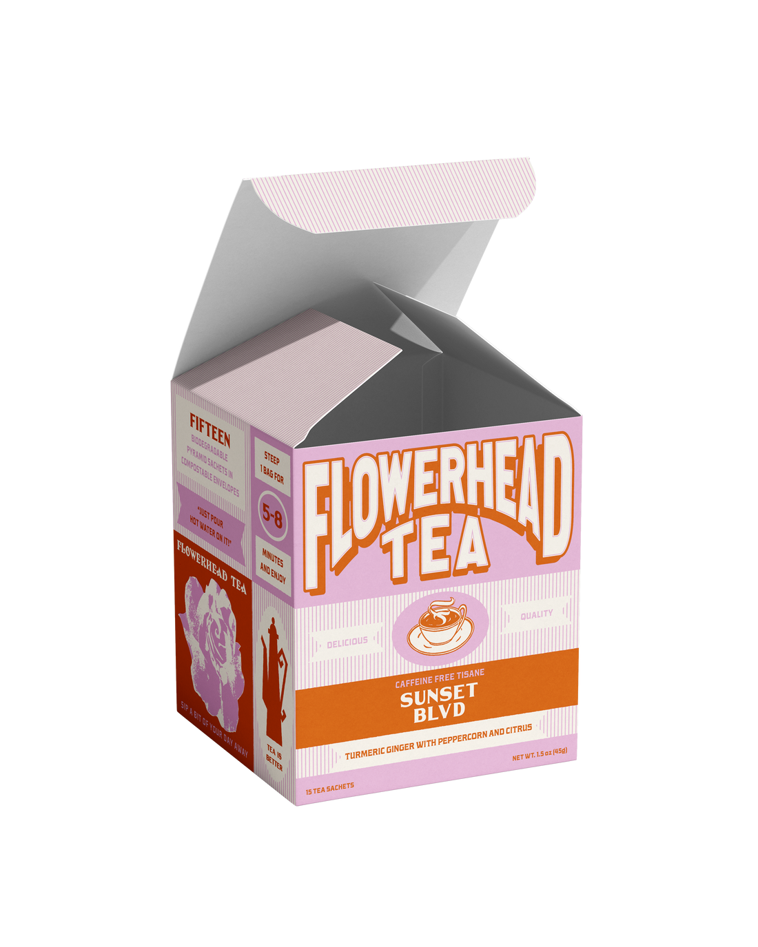 Sunset Blvd Tea Bags