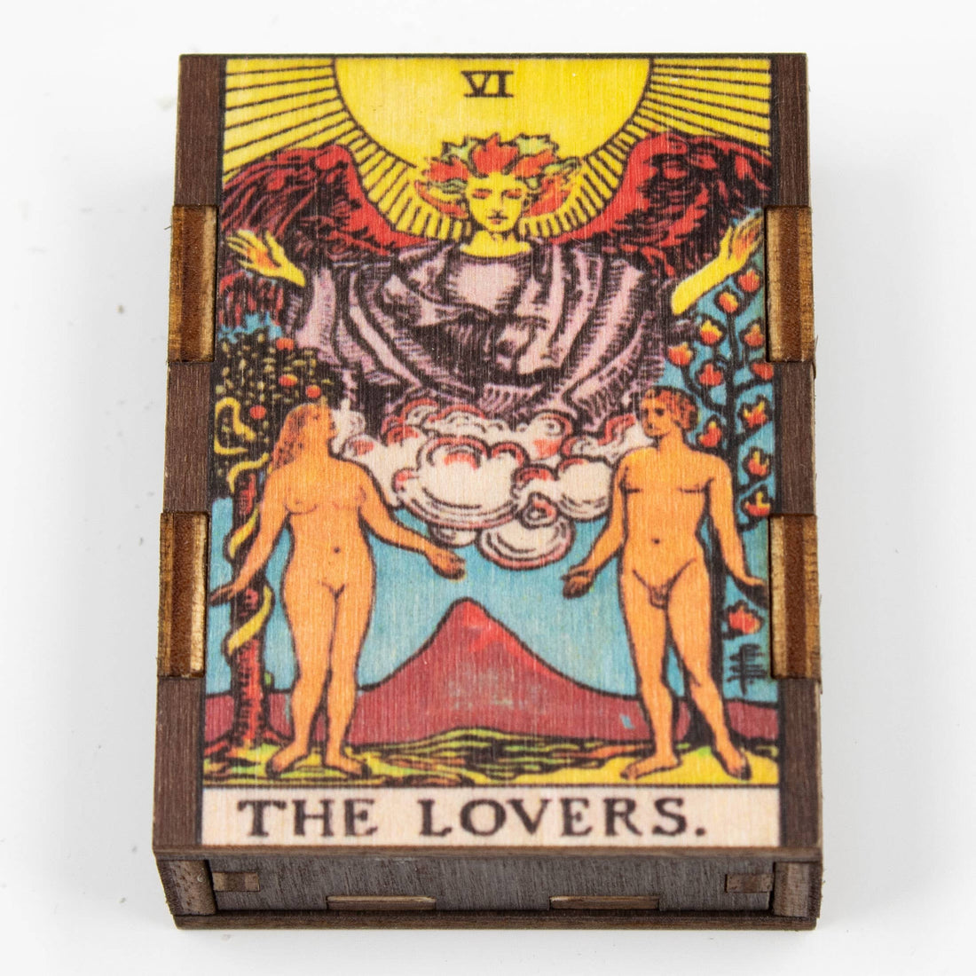 Tarot Lovers Wooden Matchboxes