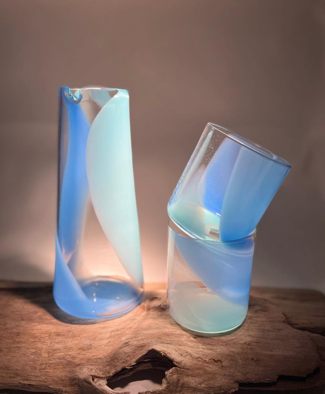 Pitchers: Classic (Amber + Pink)