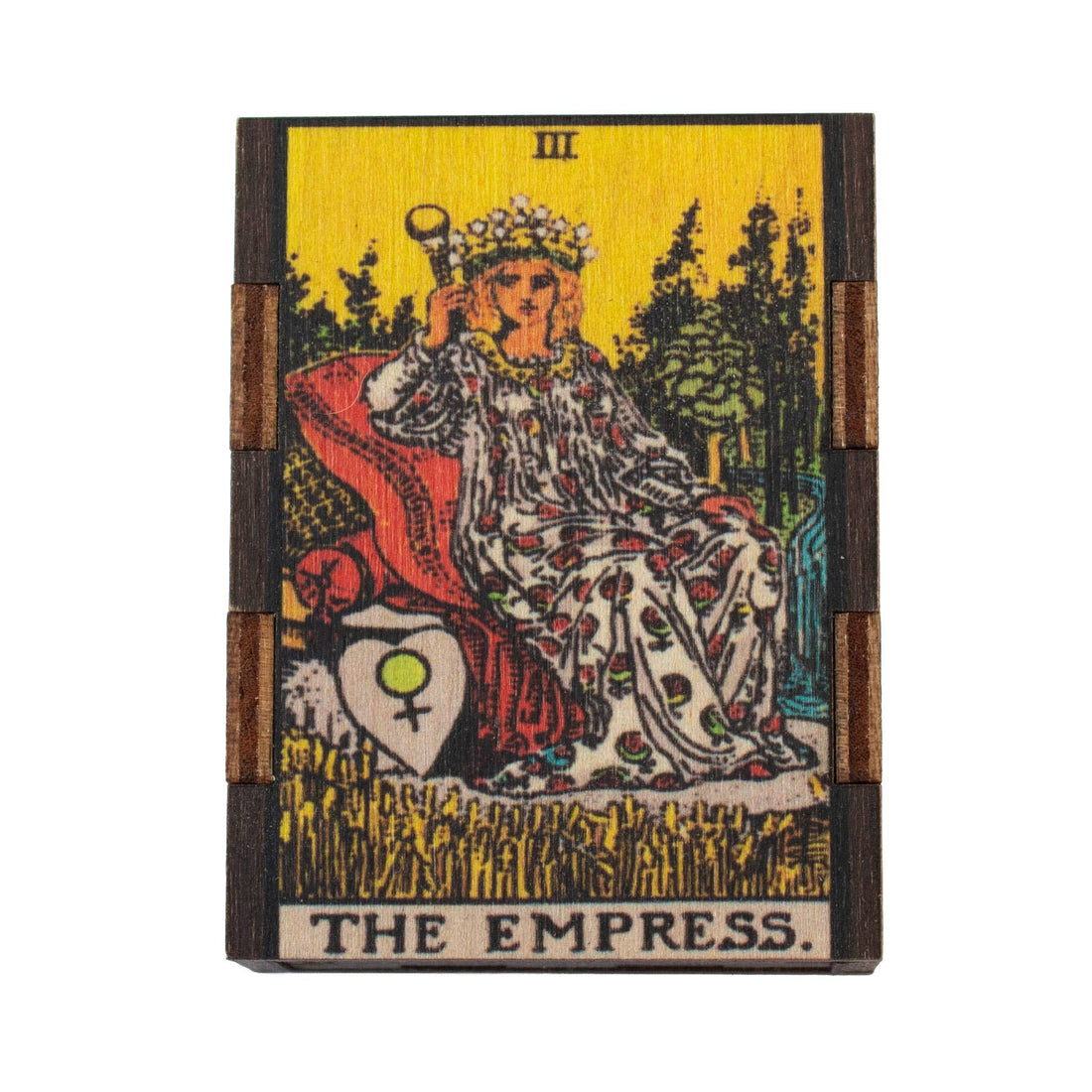 Matches • Tarot Empress Wooden Matchbox • Home Decor