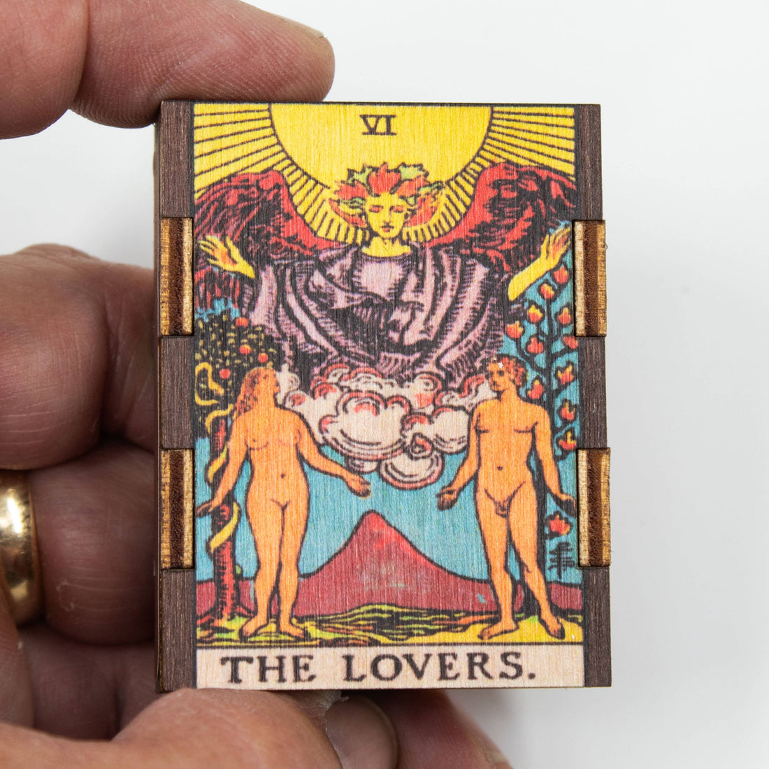 Tarot Lovers Wooden Matchboxes