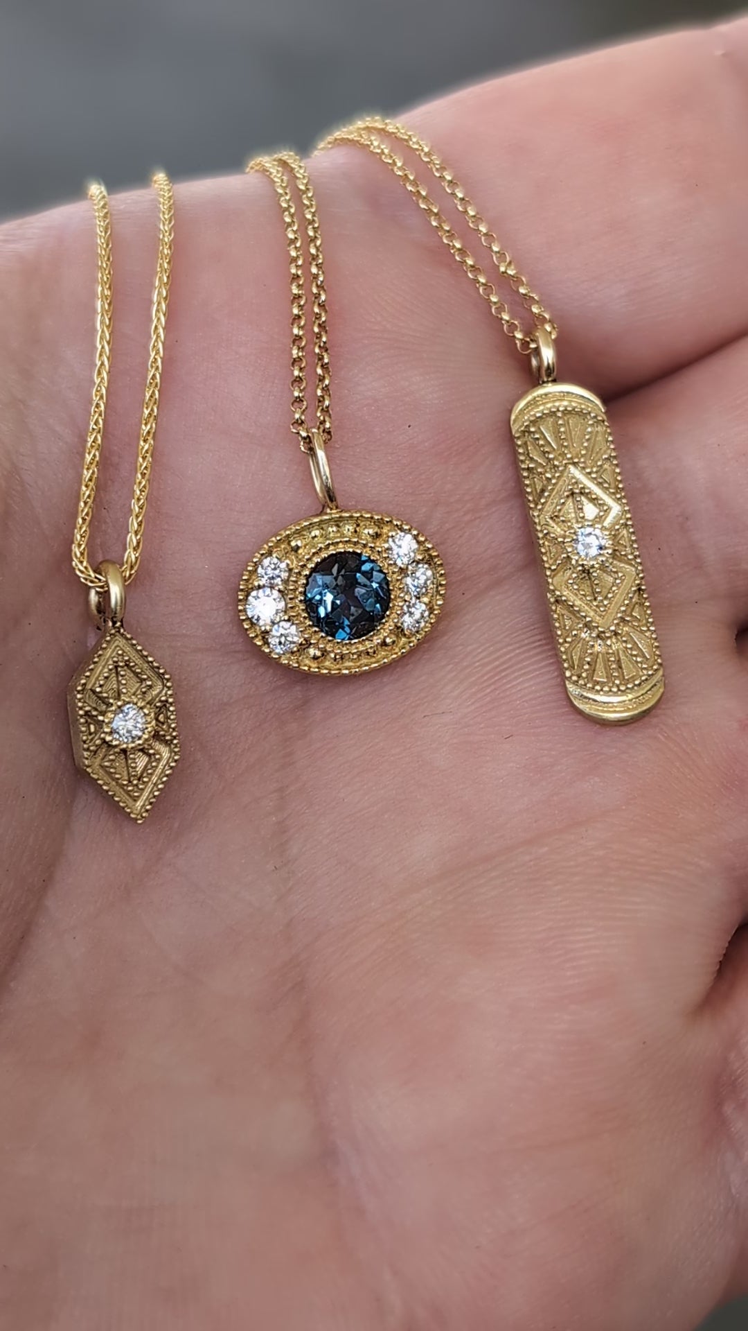 18k Reenie Diamond Necklace