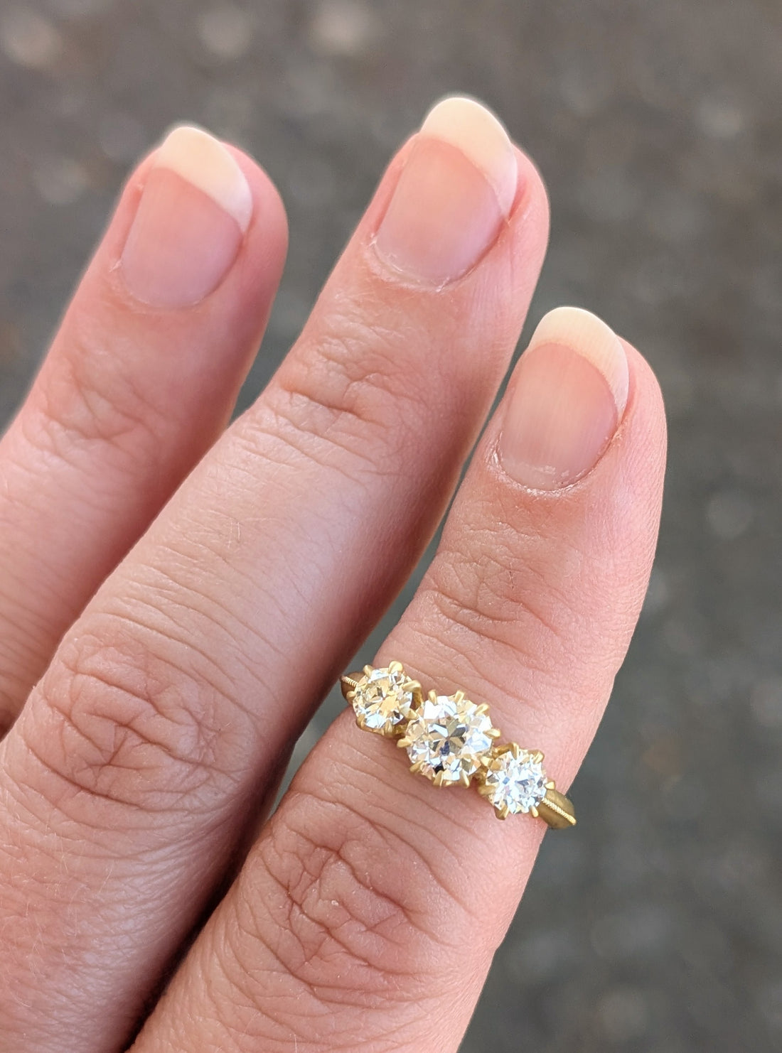 Diamond Trio Ring