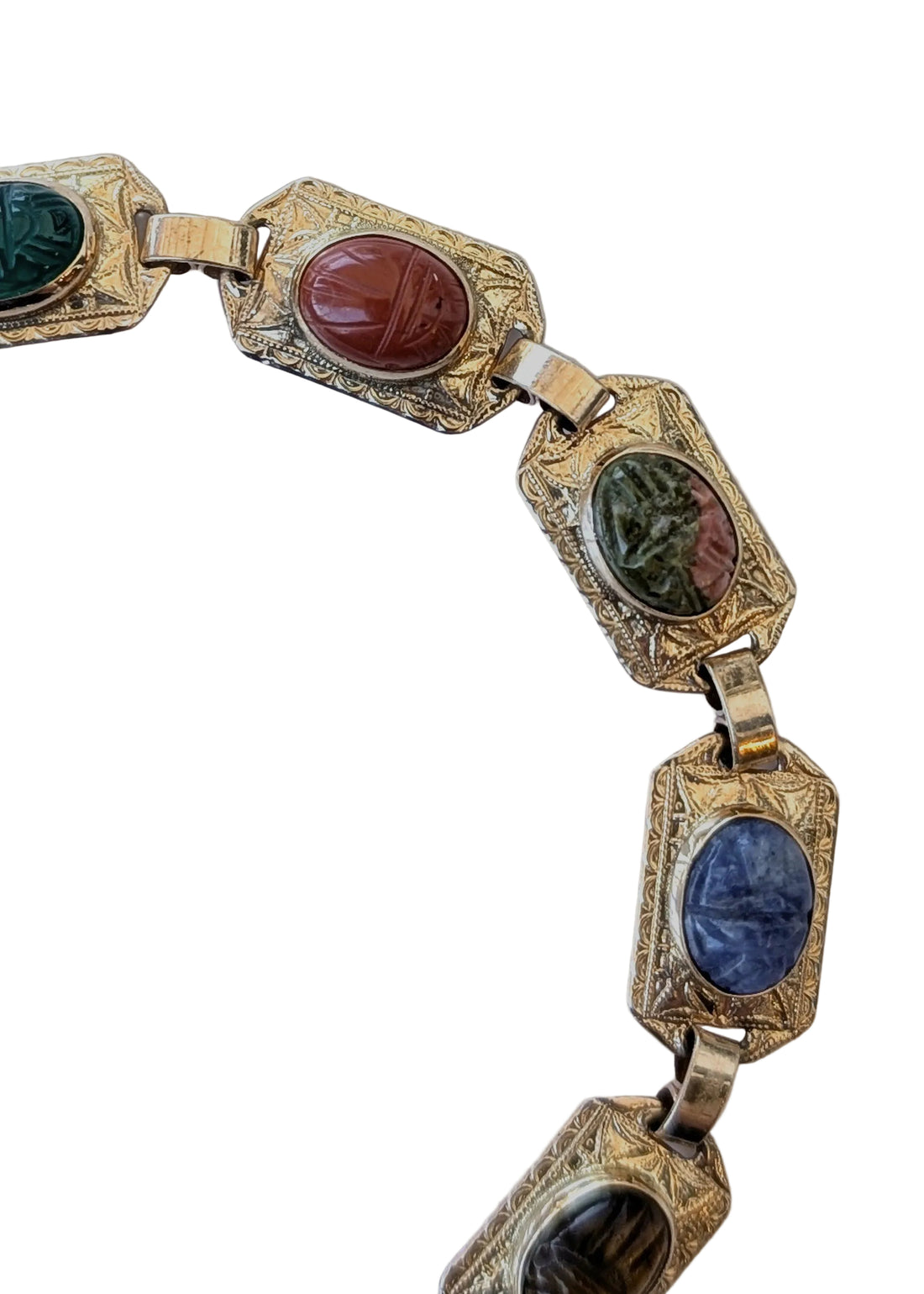 Vintage Scarab Bracelet
