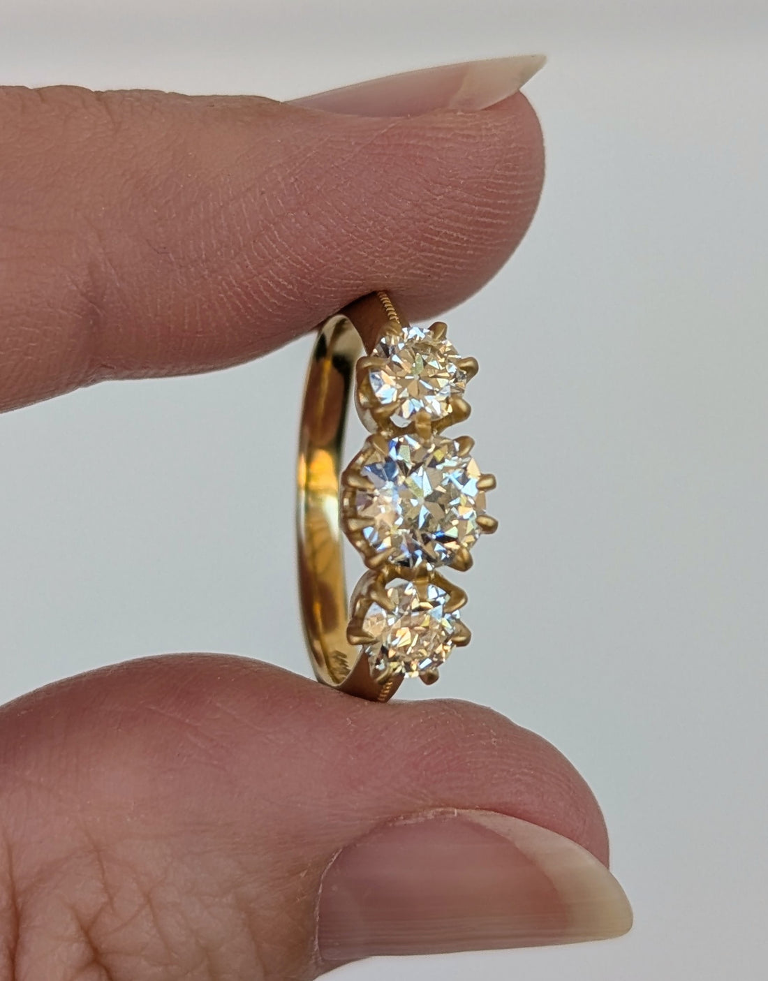 Diamond Trio Ring