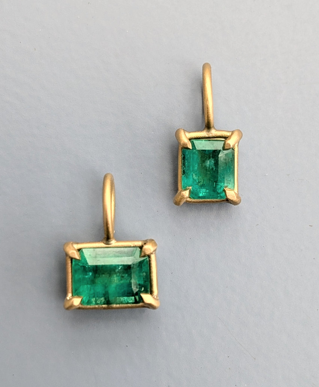 Emerald Basket Pendant 0.51CT- One of a Kind