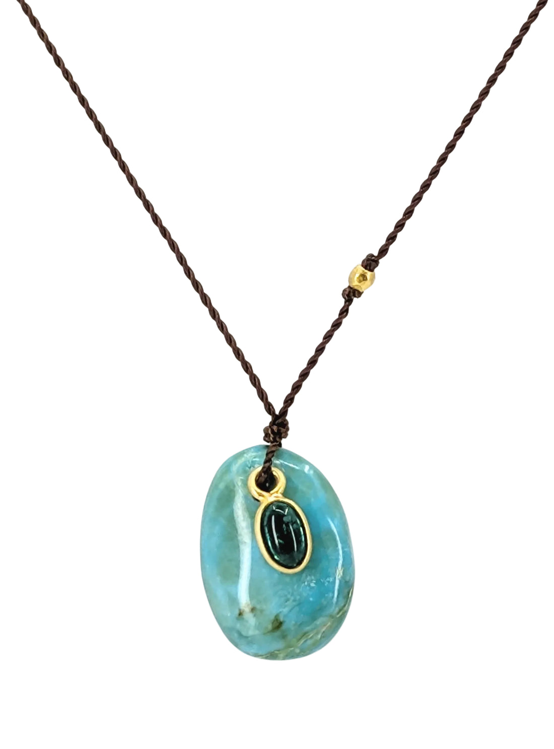 Turquoise + Emerald 18k