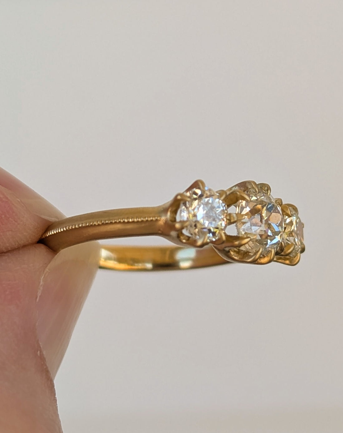 Diamond Trio Ring