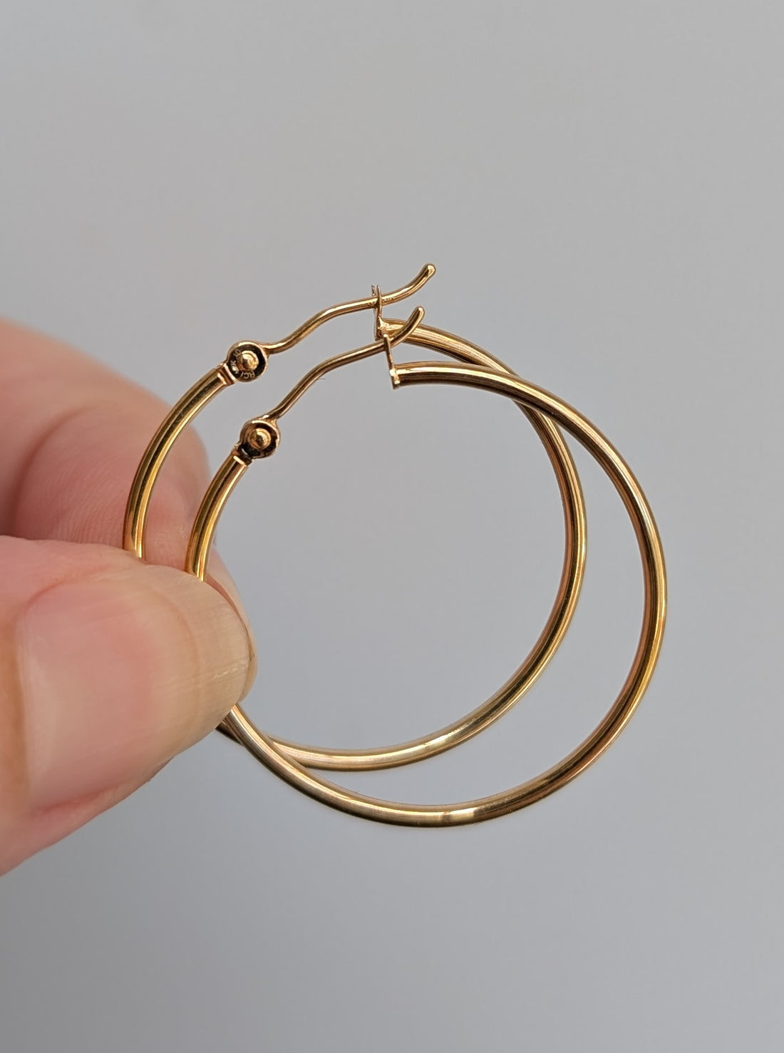 30mm Standard Hoops - 14k