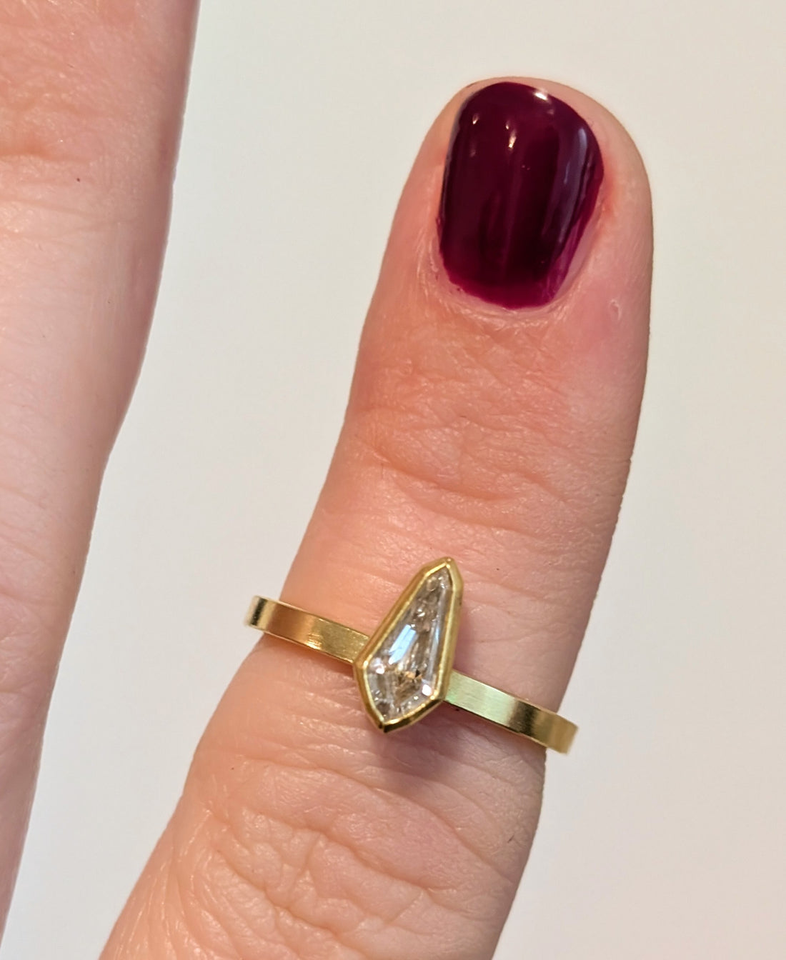 Diamond Shield Ring