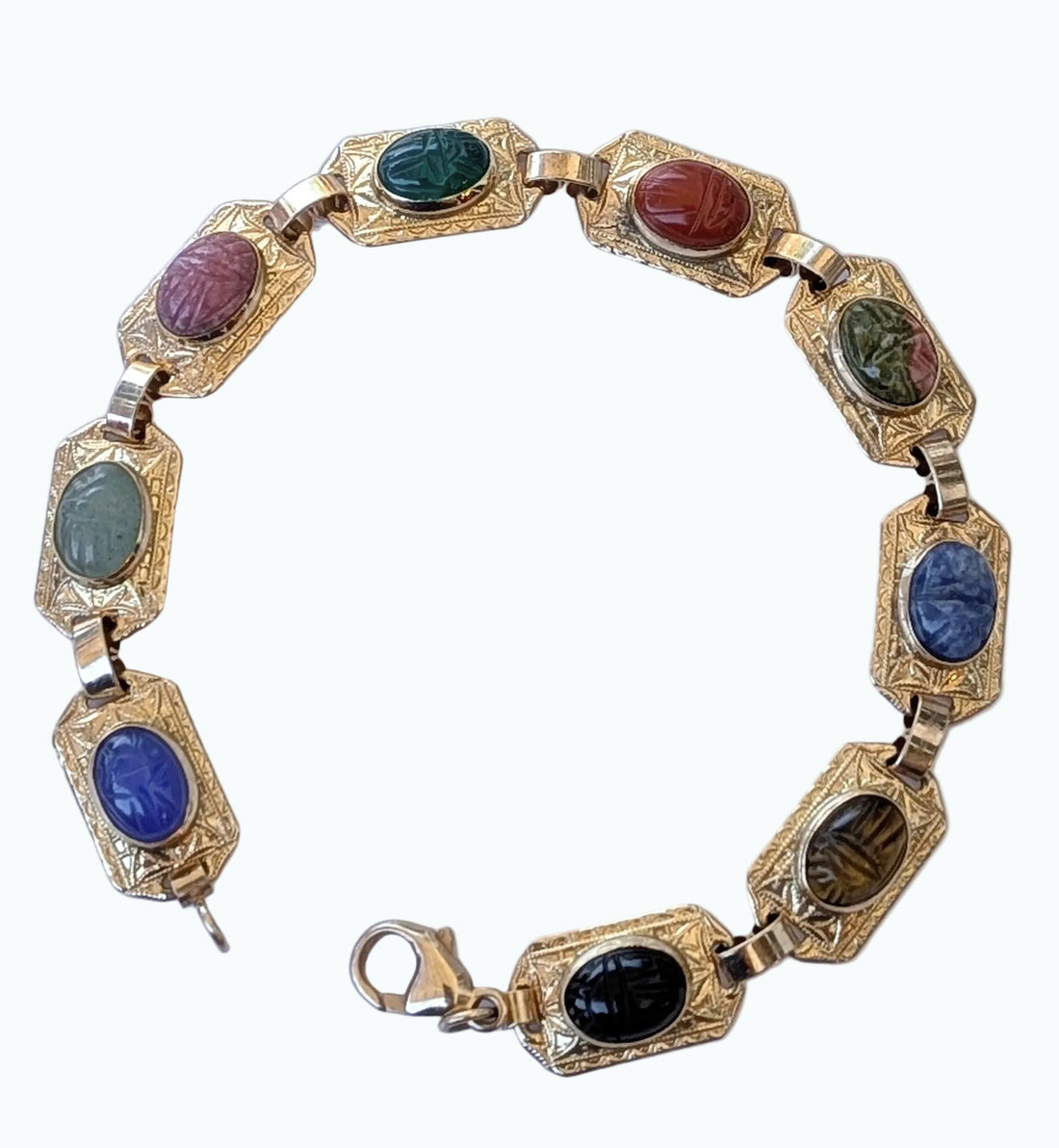 Vintage Scarab Bracelet