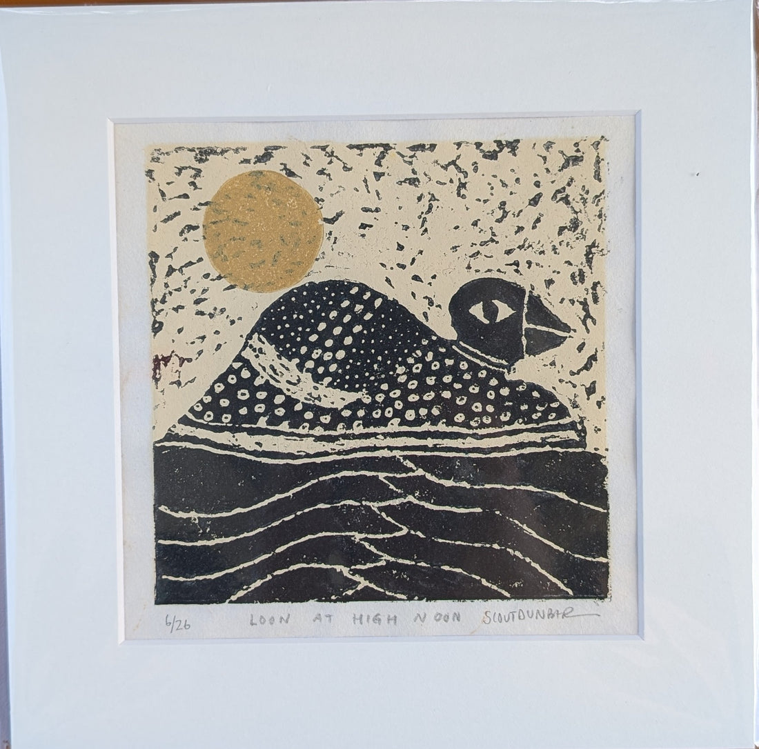 Loon at High Noon